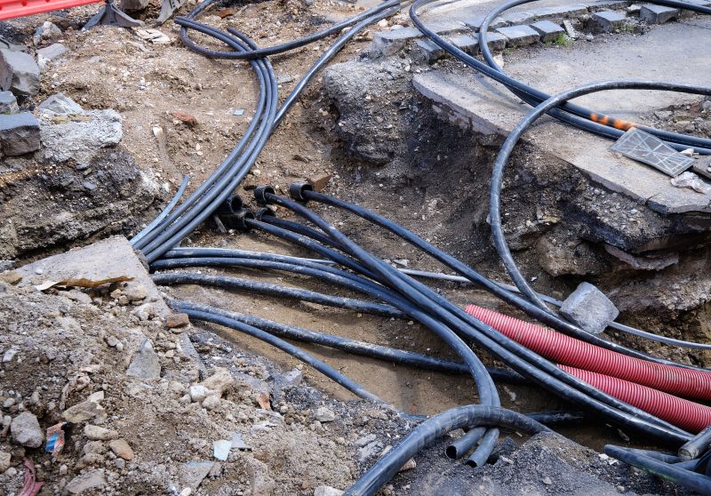 Underground Wiring Setup