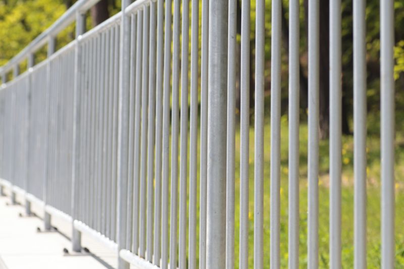 Modern Aluminum Fence