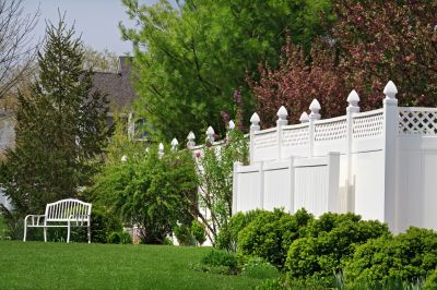 Vinyl Garden Fence